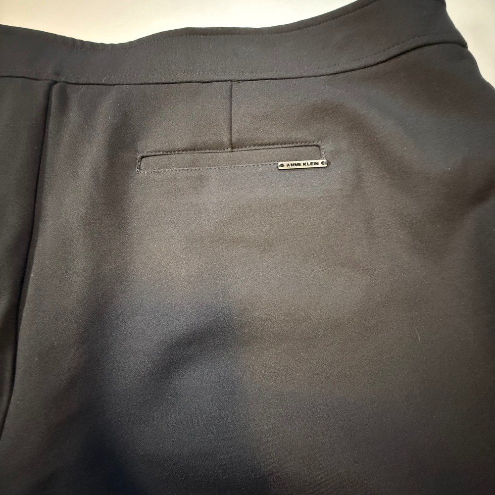 Anne Klein Plus Size 20W Black Straight Leg Dress Pants NWT 10626184-169 Career - Picture 15 of 16